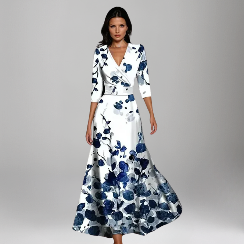 Ella™ | Maxi Dress with Tie Detail