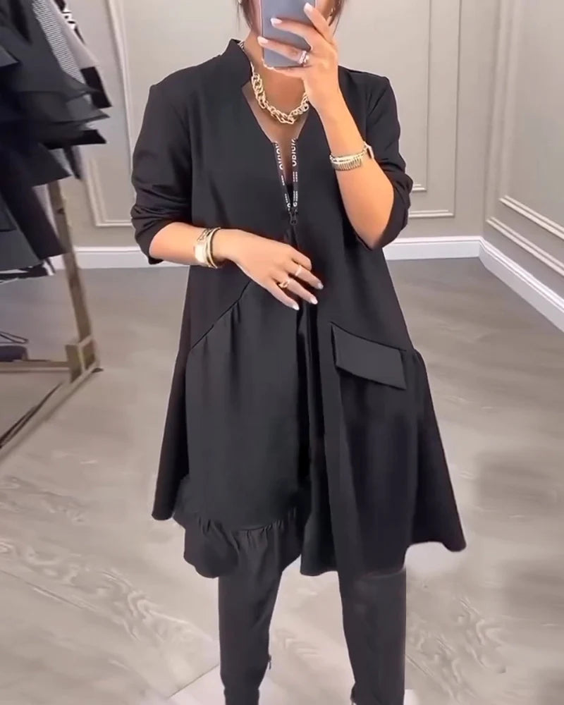 Christine | Elegancka Sukienka" can be rewritten as "Christine | Stylish Elegance Dress.