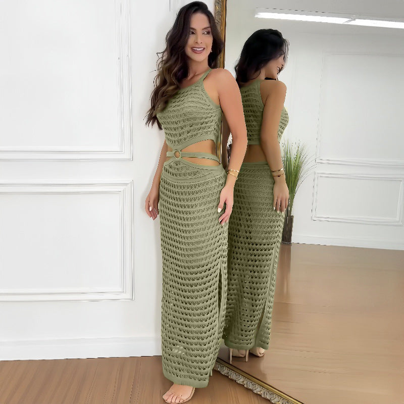 Anna | Letnia i Wiosenna Sukienka z Siatki