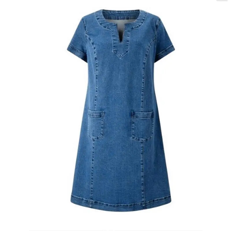 Raquel™ | Denim Tunic with Pockets