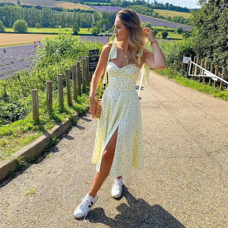 Sonia - Stylowa sukienka w kwiatowy wzór