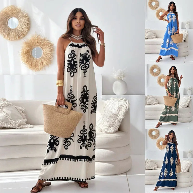 Rachel | Rochie Boho Maxi Dress