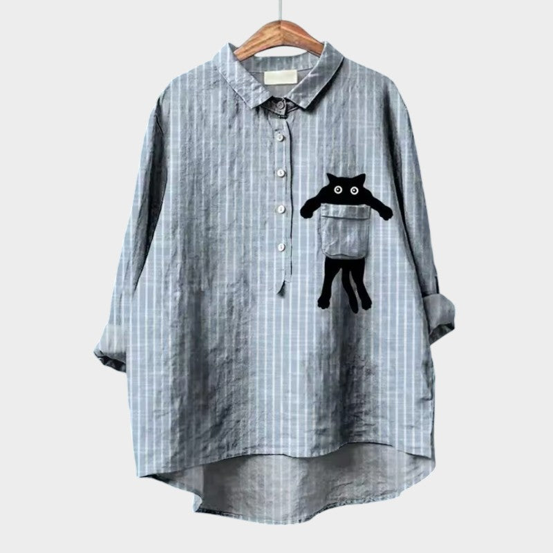 ELISABETTA - Kwiatowa bluzka na luzie