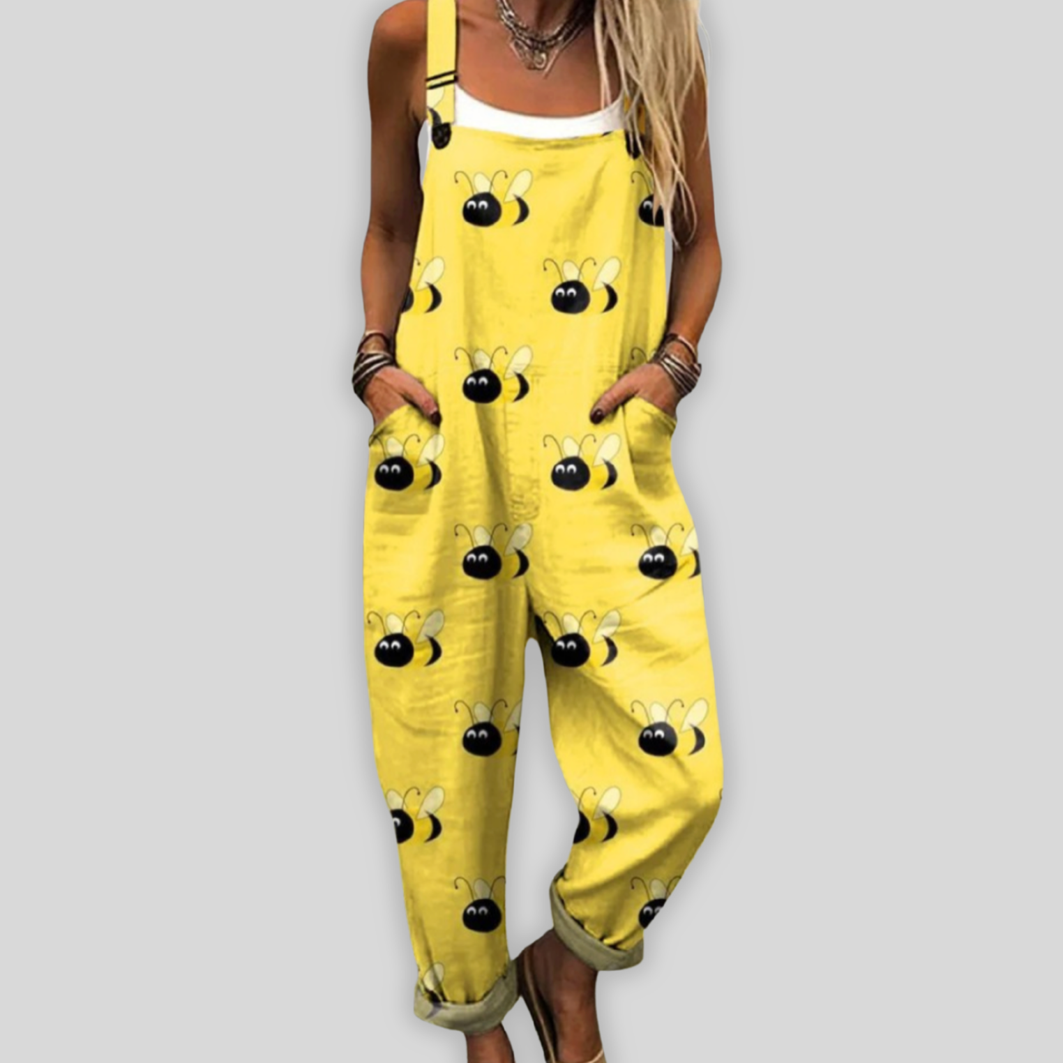 Joanna™ | Elegancki Kombinezon w Luźnym Stylu