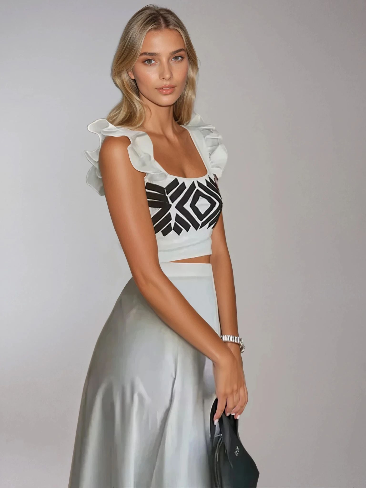 Cristeta - Komplet Spódnica i Bluzka