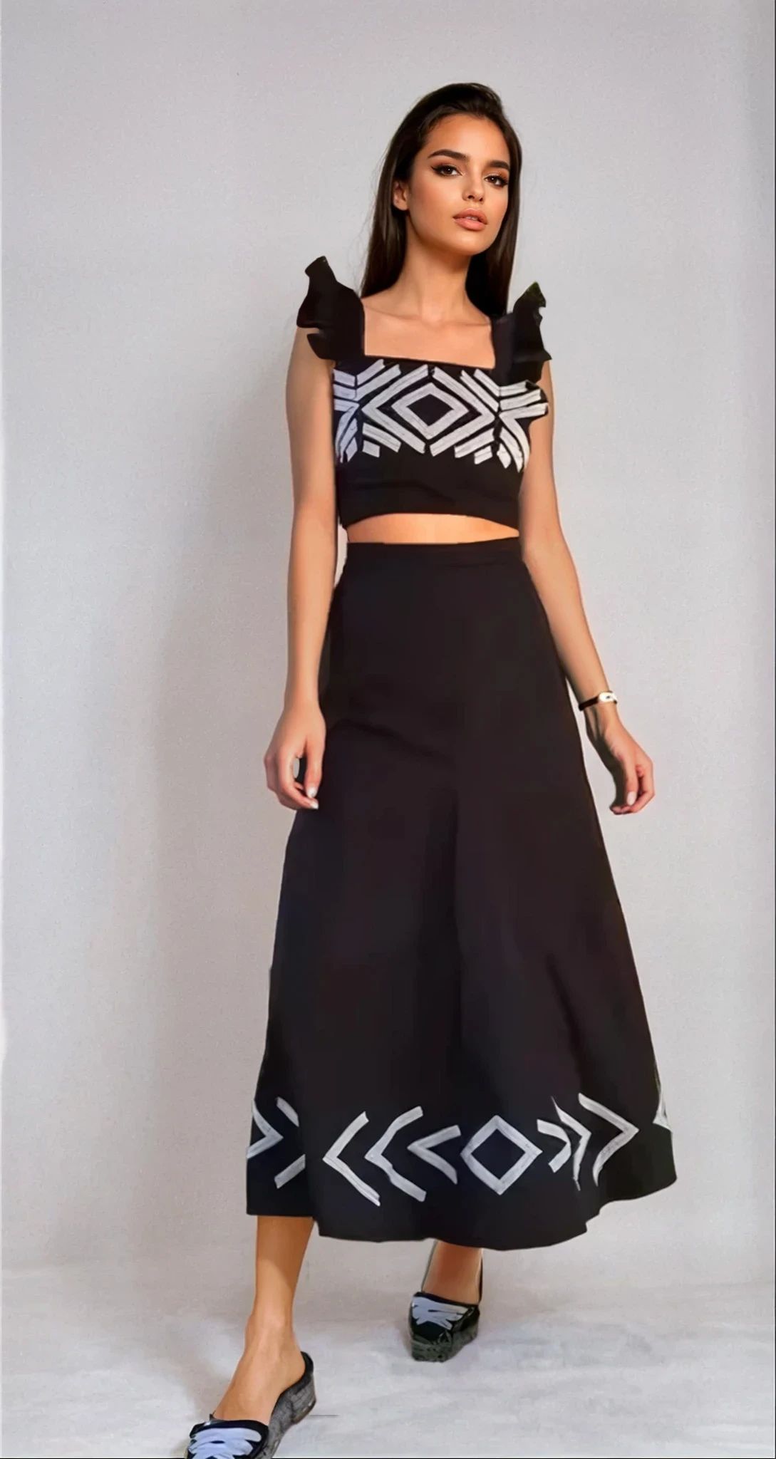 Cristeta - Komplet Spódnica i Bluzka