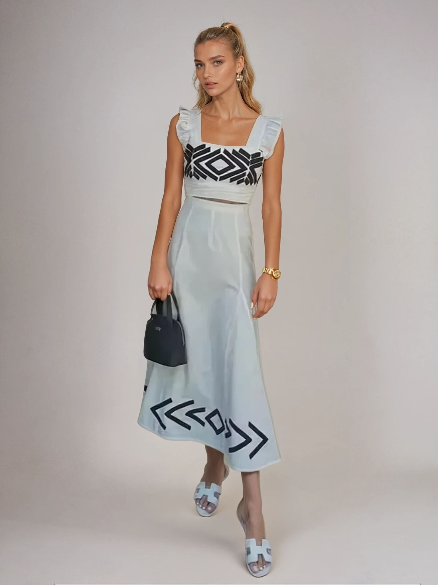 Cristeta - Komplet Spódnica i Bluzka