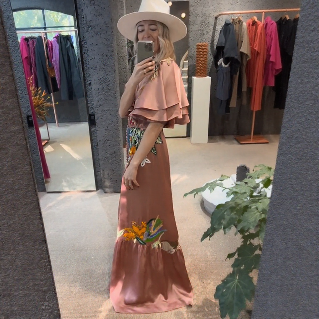 Zoe™ | Boho Maxi Dress with Embroidery