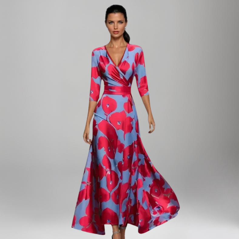 Ella™ | Maxi Dress with Tie Detail