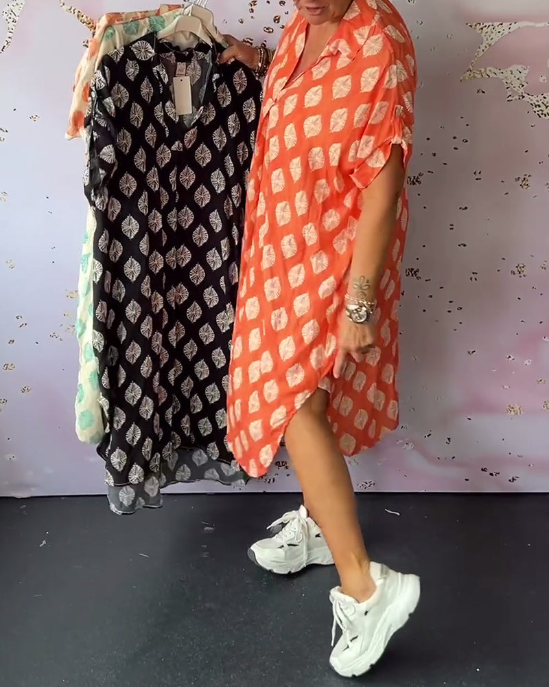 Ida™ | Lekka Sukienka Koszulowa