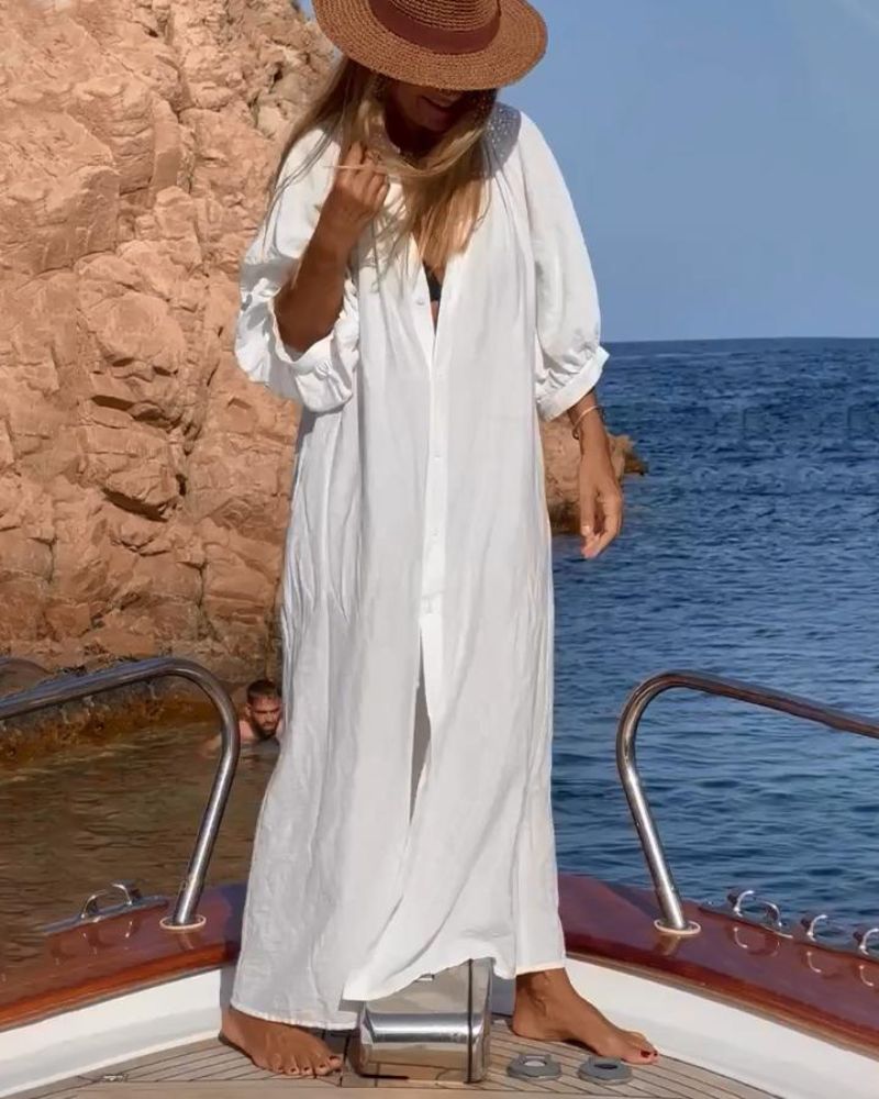 Bożydara – Wygodna sukienka bawełniana