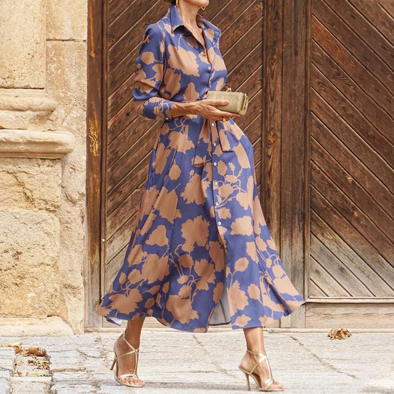 Floriza - Klasyczna Sukienka Koszulowa