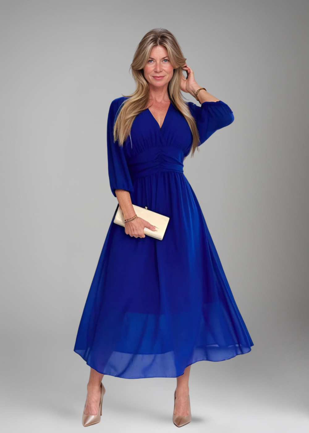 Mathilda™ | Lekka sukienka z delikatnego chiffon