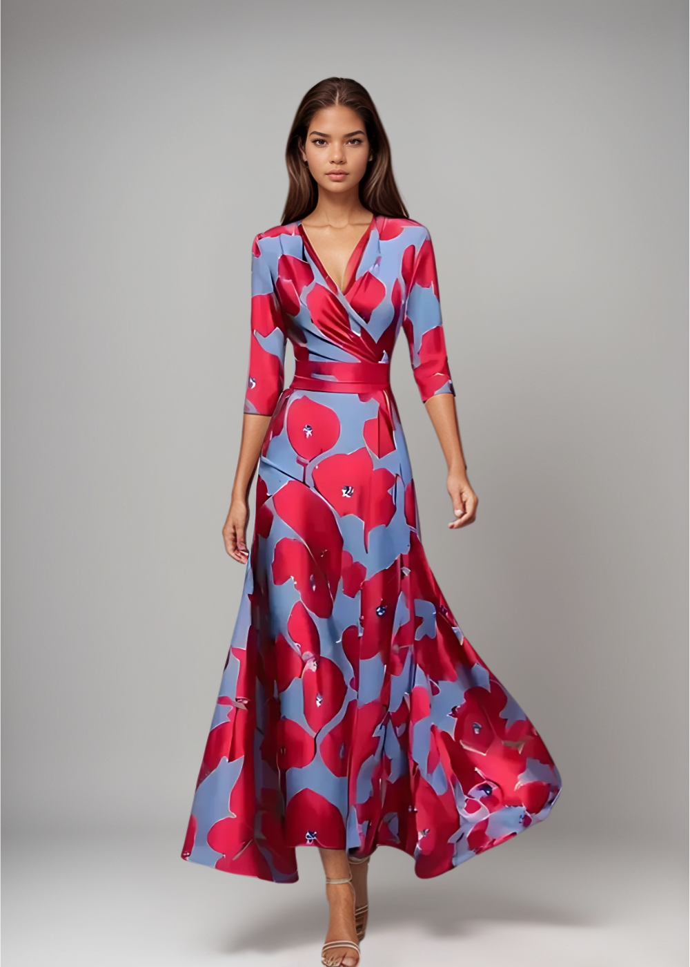 Ella™ | Maxi Dress with Tie Detail