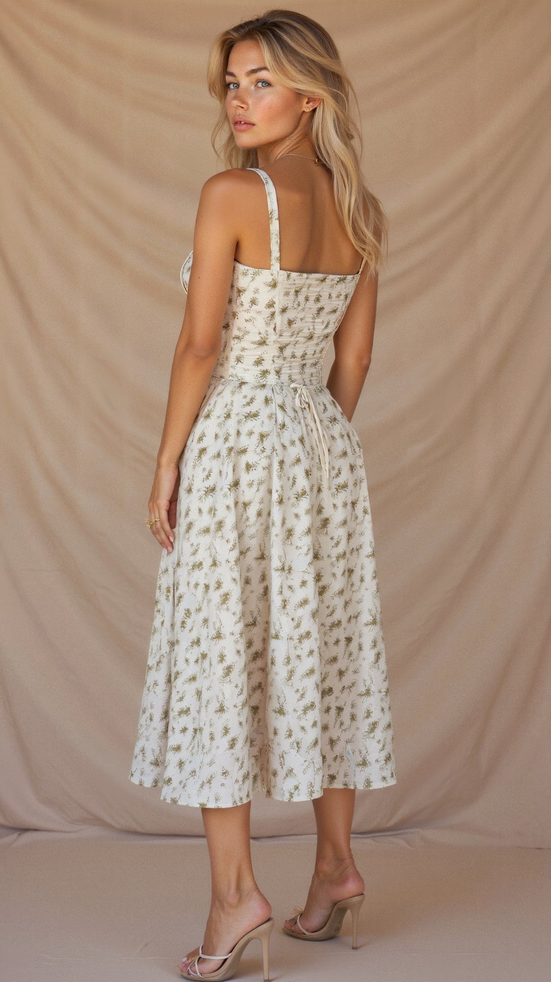 Ilona - Sukienka z akcentowaną talią