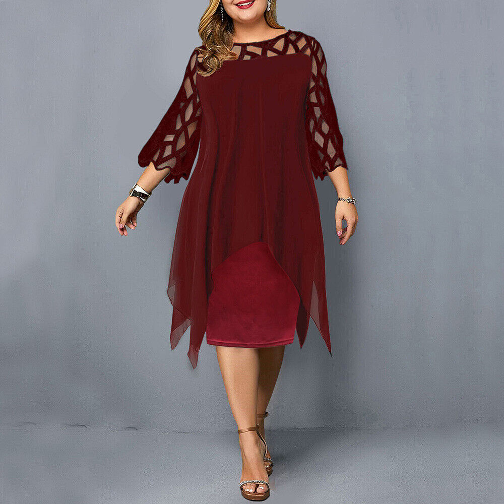 Abelone | Stylowa Oversize Midi Sukienka