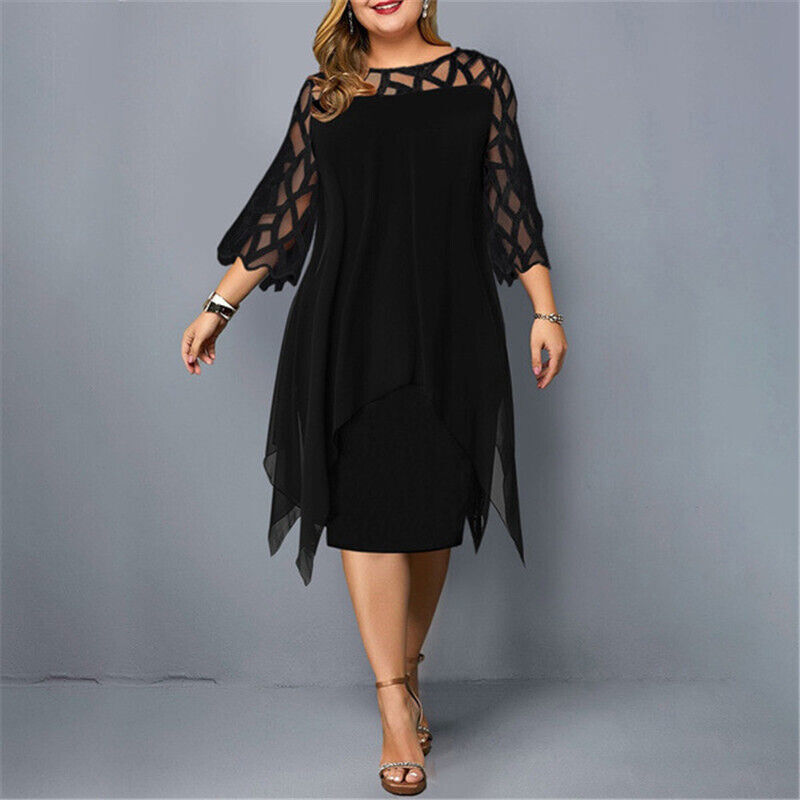 Abelone | Stylowa Oversize Midi Sukienka