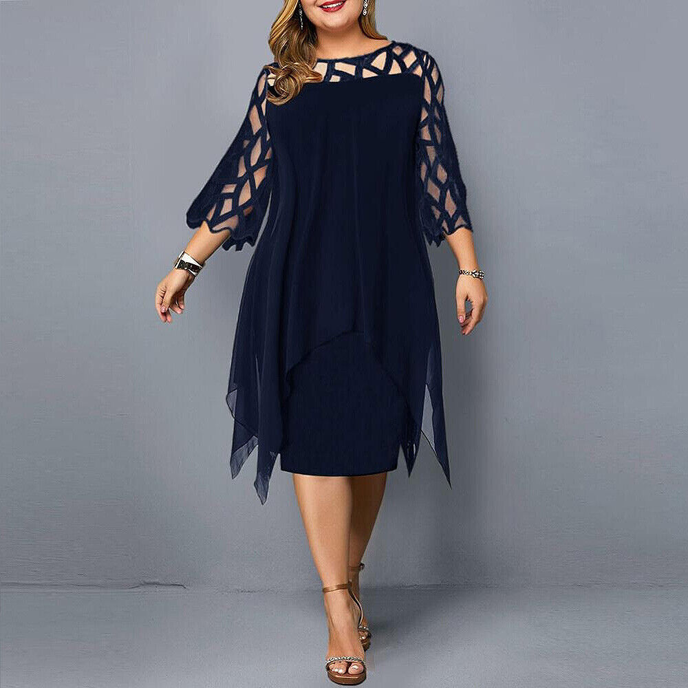 Abelone | Stylowa Oversize Midi Sukienka