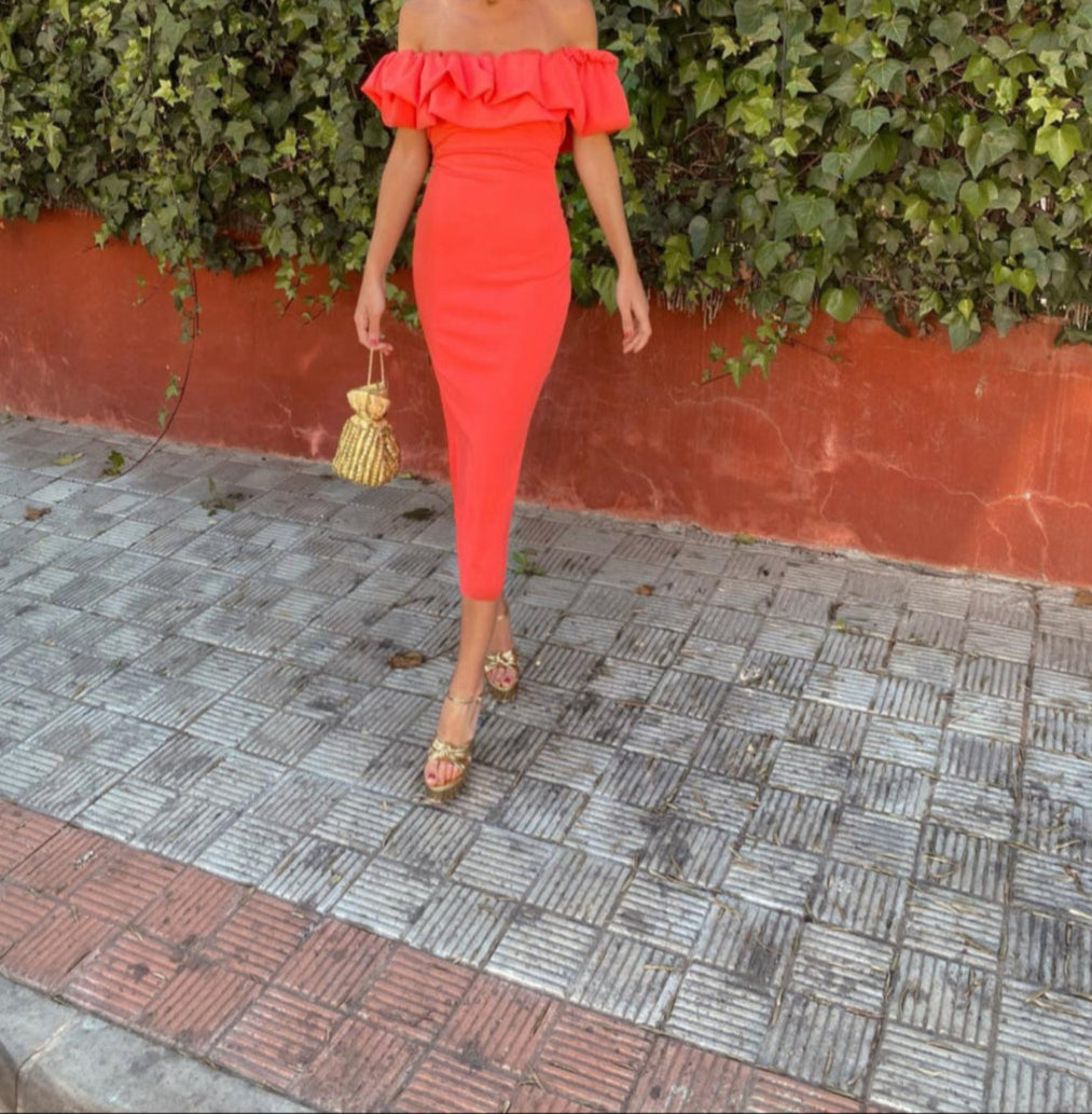 Lorena™ | Bezramiączkowa Sukienka Bodycon