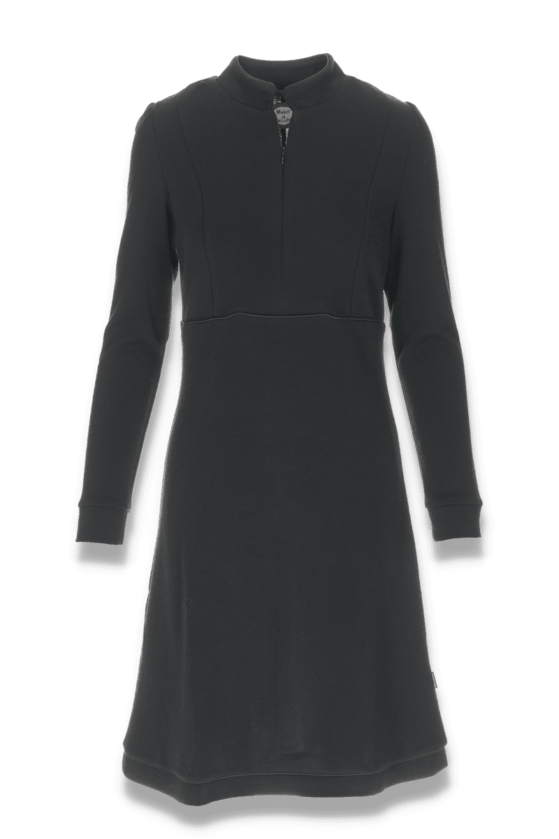 Viola - Tale elegancka wełniana sukienka